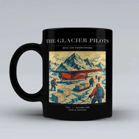 Thumbnail for VINTAGE G4028 - The Glacier Pilots - Ceramic Mug design on black