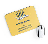 Thumbnail for Cessna Citation 500 - Citation I design on yellow rectangle mouse pad