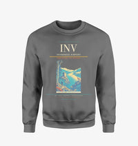 Thumbnail for Inverness Airport (INV) design on gray sweatshirt