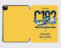 Thumbnail for Cessna 182 Skylane design on yellow ipad tablet case