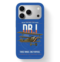 Thumbnail for Fokker Dr.I design on blue magsafe iphone case, for iPhone 17 Pro