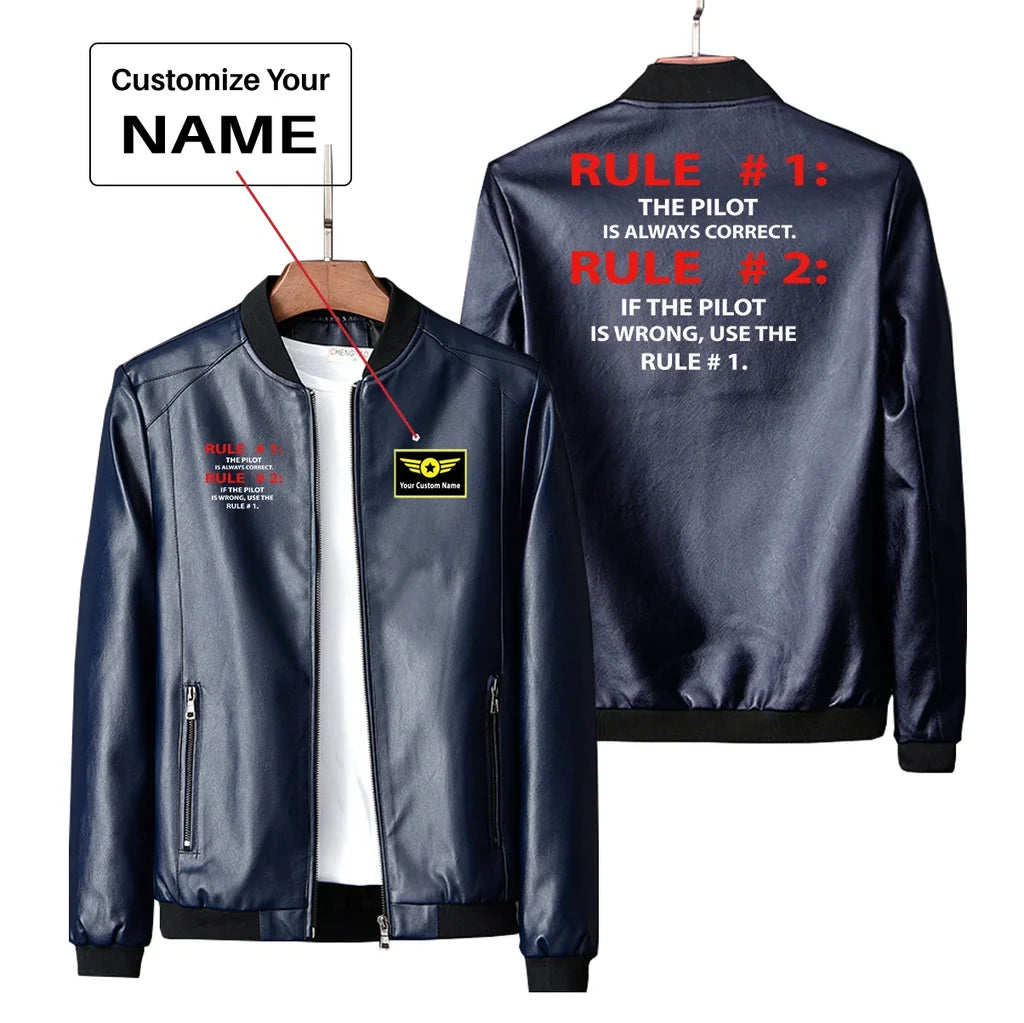 Rule 1 - Pilot is Leather Jacket - view 3