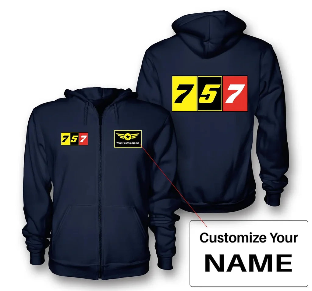 Customisable Boeing 757 Hoodie - view 3