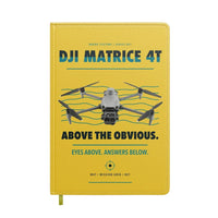 Thumbnail for DJI Matrice 4T design on yellow notebook