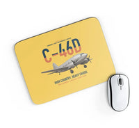 Thumbnail for C-46D Commando design on yellow rectangle mouse pad