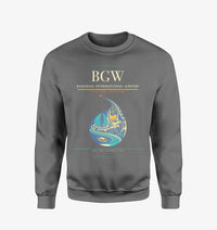 Thumbnail for Baghdad International Airport BGW Sweatshirt - Gray