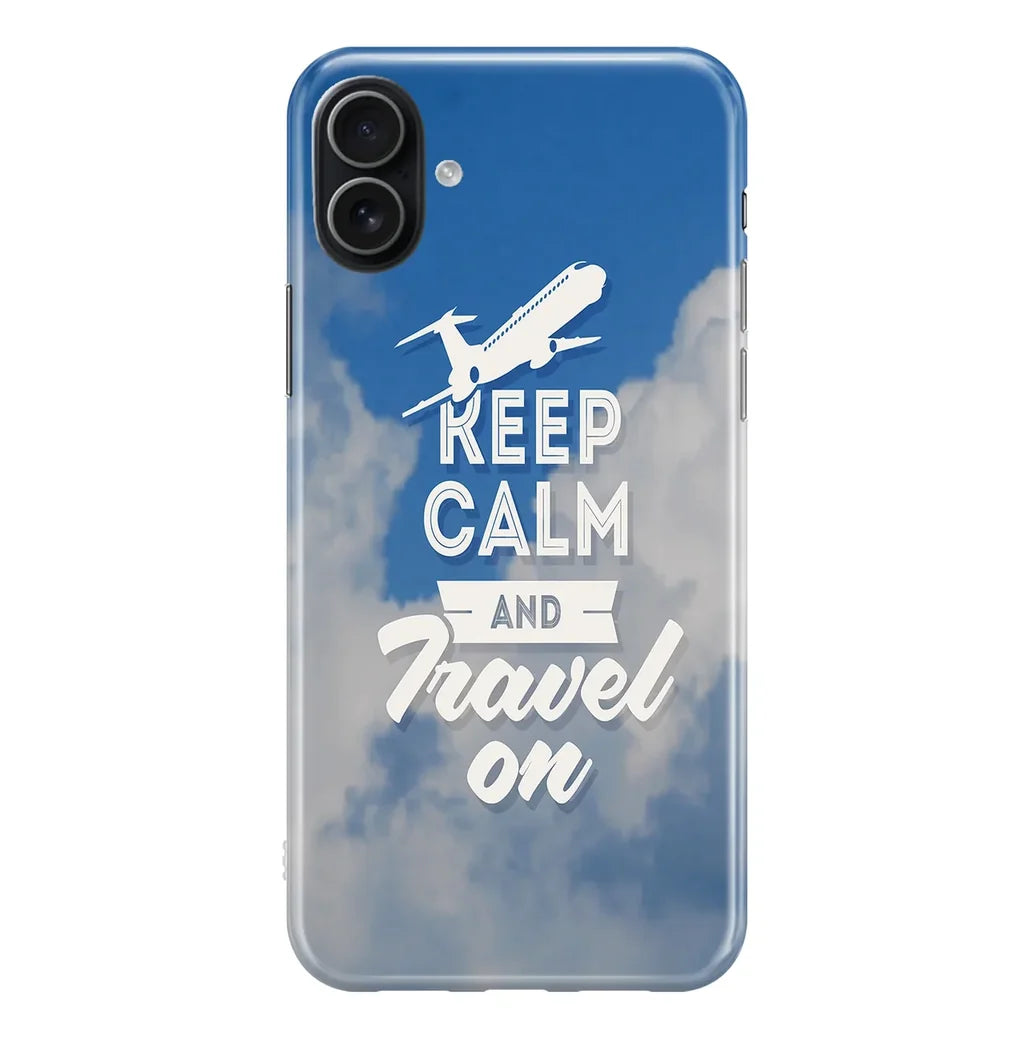Keep Calm and Travel iPhone Case - view 3