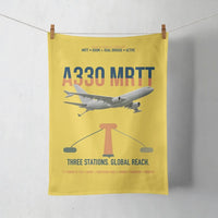 Thumbnail for Airbus A330 MRTT design on yellow towel