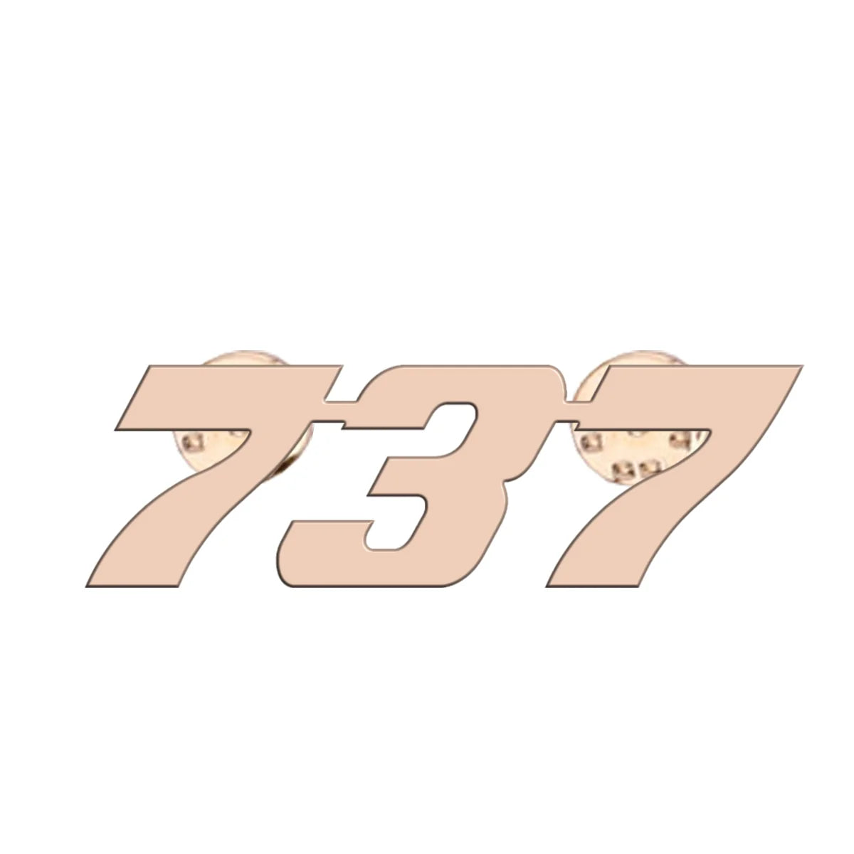 Boeing 737 Brooch - view 3