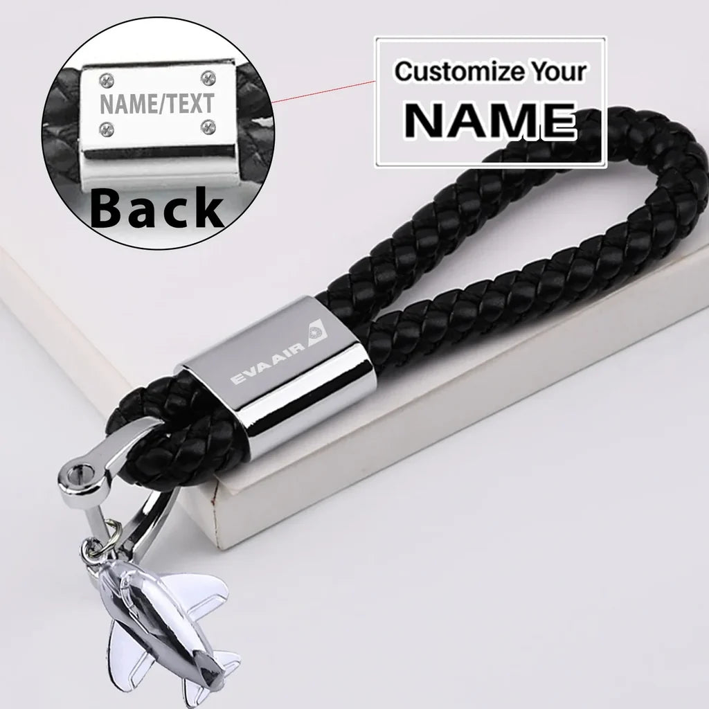 Customisable EVA Air Airlines Key Chain - view 3