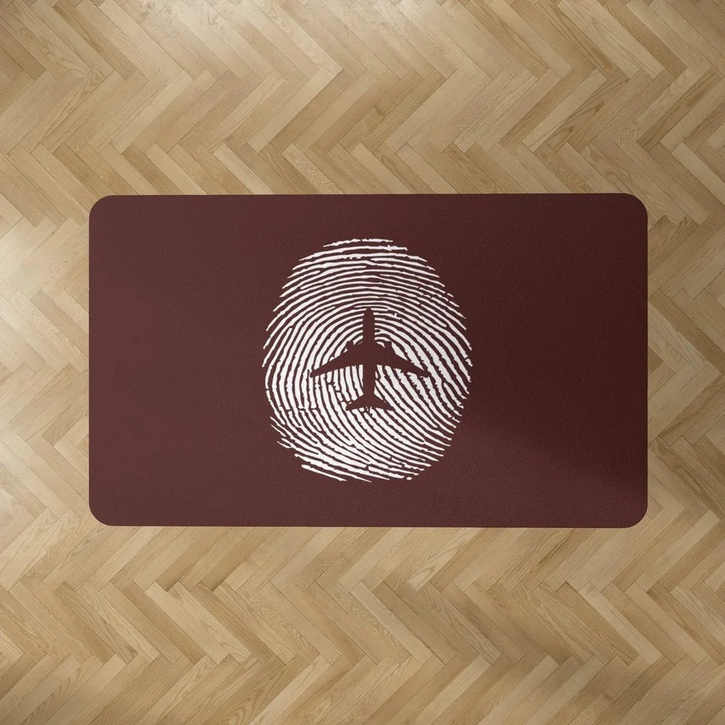 Aviation Finger Print Floor Mat - view 3