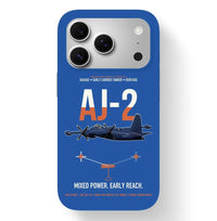 Thumbnail for AJ-2 Savage Tanker design on blue magsafe iphone case, for iPhone 17 Pro