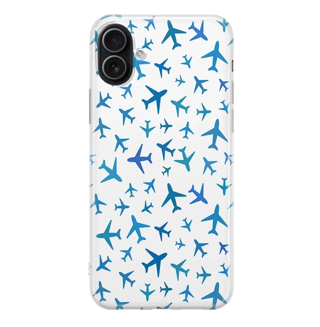 Many Airplanes iPhone Case - view 3