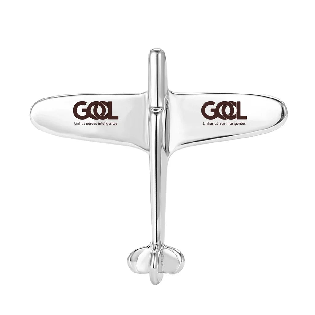 Airplane Shape Brooch - view 3