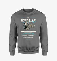 Thumbnail for V2500-A5 design on gray sweatshirt