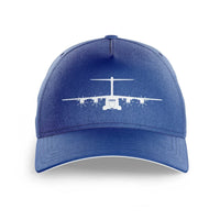 Thumbnail for Airbus A400M Silhouette printed hat - blue