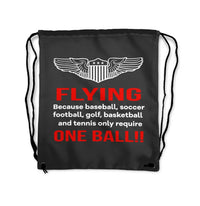 Thumbnail for Flying One Ball Drawstring Bag - view 3