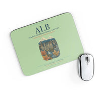Thumbnail for Albany International Airport (ALB) design on light green rectangle mouse pad