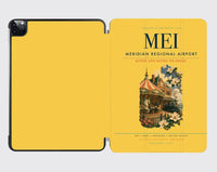 Thumbnail for Meridian Regional Airport (MEI) design on yellow ipad tablet case