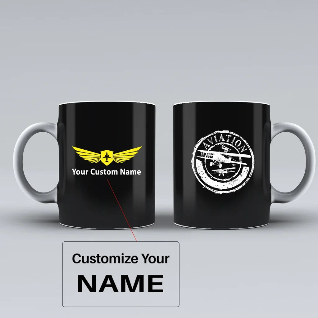 Customisable Aviation Lovers Mug - view 3