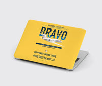 Thumbnail for Cessna Citation Bravo design on yellow MacBook case