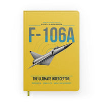 Thumbnail for F-106A Delta Dart design on yellow notebook