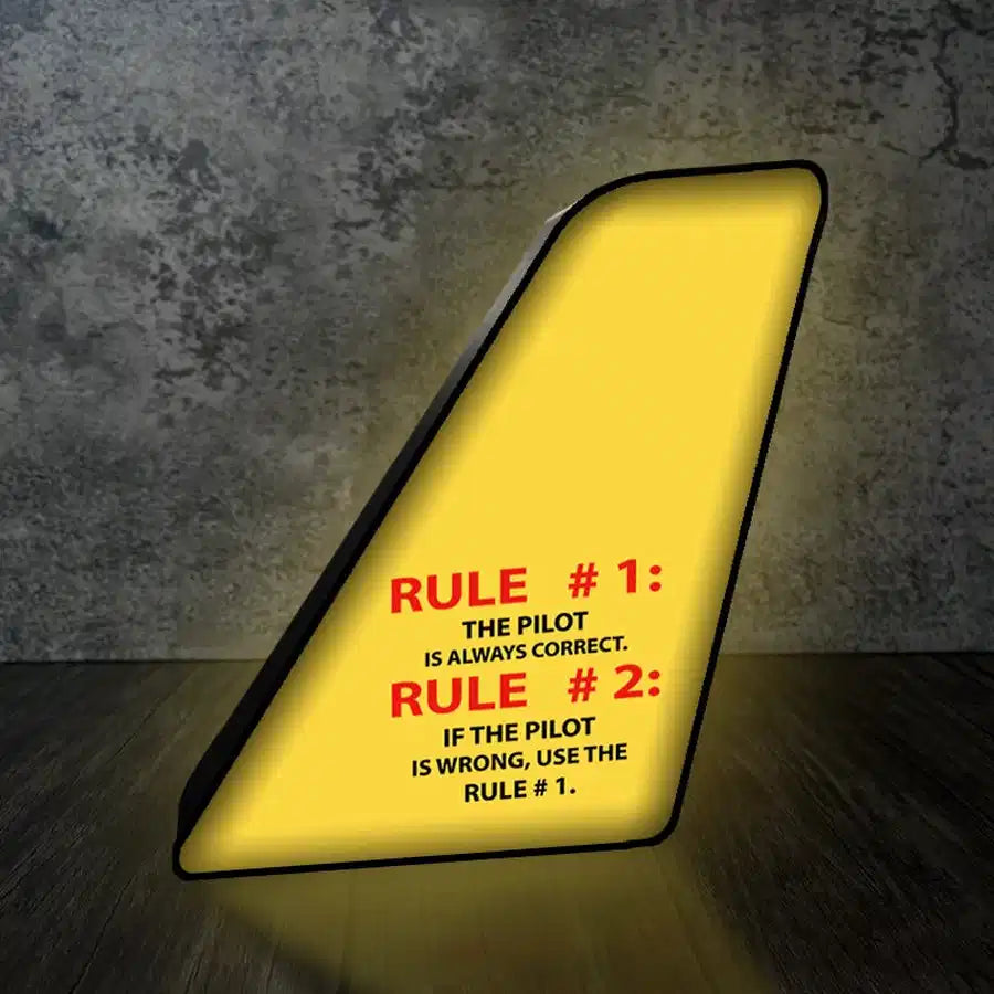 Rule 1 - Pilot is 3D Lamp - view 3