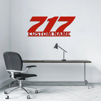 Thumbnail for Customisable Boeing 717 Metal Sign - view 3