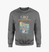 Thumbnail for Groningen Airport Eelde (GRQ) design on gray sweatshirt