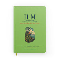 Thumbnail for Wilmington International Airport (ILM) design on light green notebook