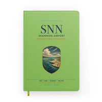 Thumbnail for Shannon Airport (SNN) design on light green notebook
