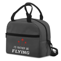Thumbnail for I'd Rather Be Flying Lunch Bag - view 3