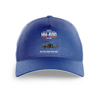 Thumbnail for Sikorsky HH-60G Pave Hawk design on blue printed hat