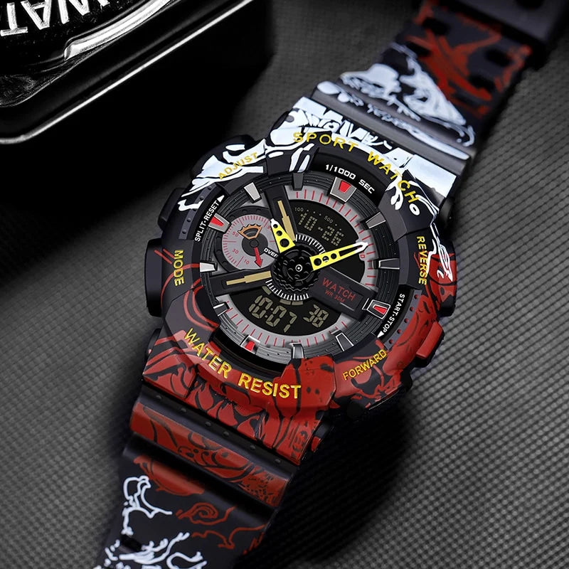 Super Colorful High Quality S-Shock Watch - view 3