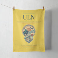 Thumbnail for Chinggis Khaan International Airport (ULN) design on yellow towel