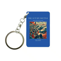 Thumbnail for VINTAGE G4120 - The Autumn Shuttle - Designed Key Chain design on blue