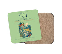 Thumbnail for Cheongju International Airport (CJJ) design on light green 1 piece coaster
