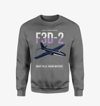 Thumbnail for F3D-2 Skyknight design on gray sweatshirt