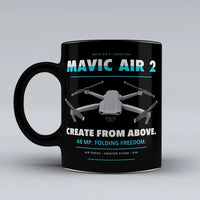 Thumbnail for Mavic Air 2 Mug design on black dji