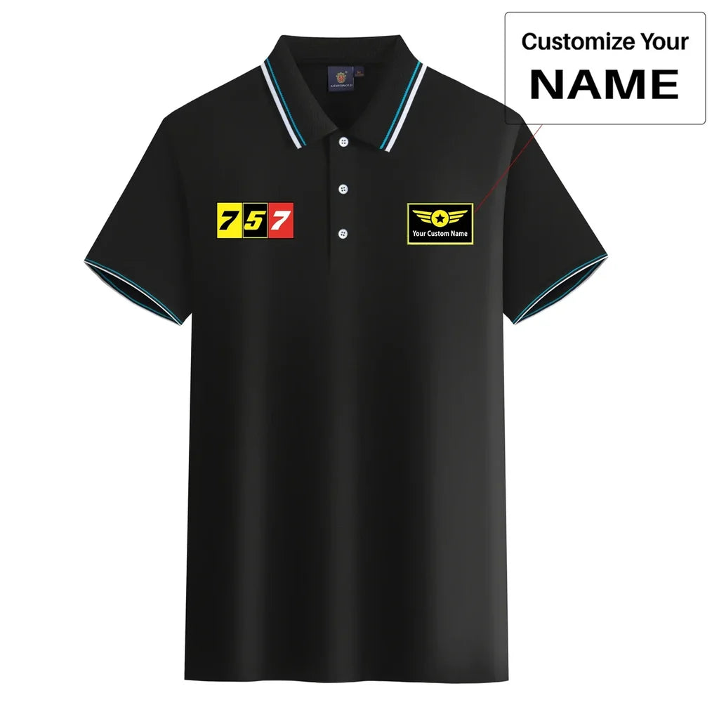Customisable Boeing 757 Polo Shirt - view 3