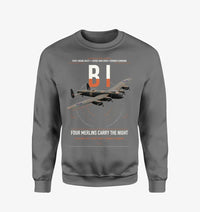Thumbnail for Avro Lancaster B I design on gray sweatshirt