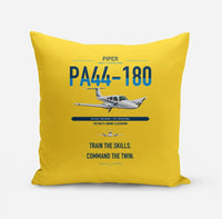 Thumbnail for Piper PA-44-180 Seminole design on yellow pillow