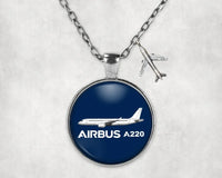 Thumbnail for Airbus A220 Necklace - view 3