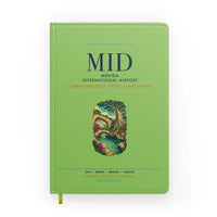 Thumbnail for Merida International Airport (MID) design on light green notebook