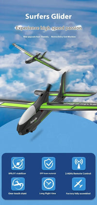 Thumbnail for 4-Channel Fixed Wing RC Glider (For Beginners/Toys & Hobbies) - view 16