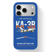 Thumbnail for KA-3B Skywarrior design on blue magsafe iphone case, for iPhone 17 Pro