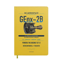 Thumbnail for GEnx-2B design on yellow notebook