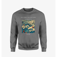 Thumbnail for VINTAGE G4168 - The Fabric And Dope Shop - Designed Sweatshirts design on gray