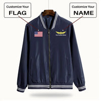 Thumbnail for Customisable Flag & Name Thin Spring Jacket - view 3