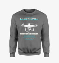 Thumbnail for DJI P4 Multispectral design on gray sweatshirt